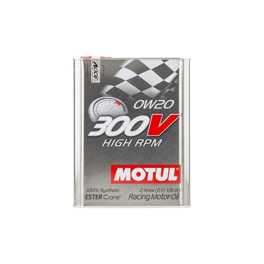 Motul 300V Hıgh Rpm 0W-20 2L Racing Engine Oil