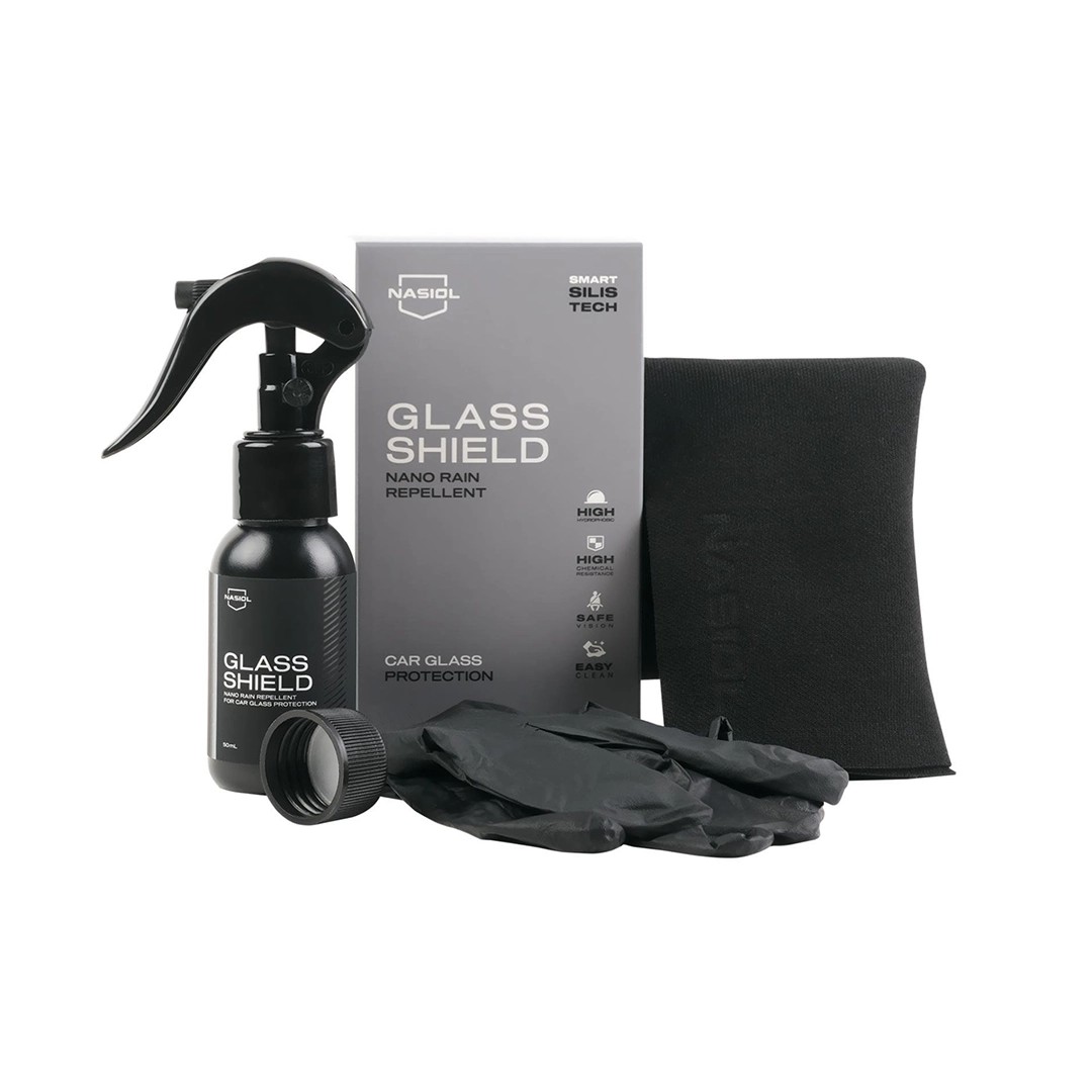 Nasiol Glasshield Nano Rain Repellent - Glass Surface Ceramic Coating Spray