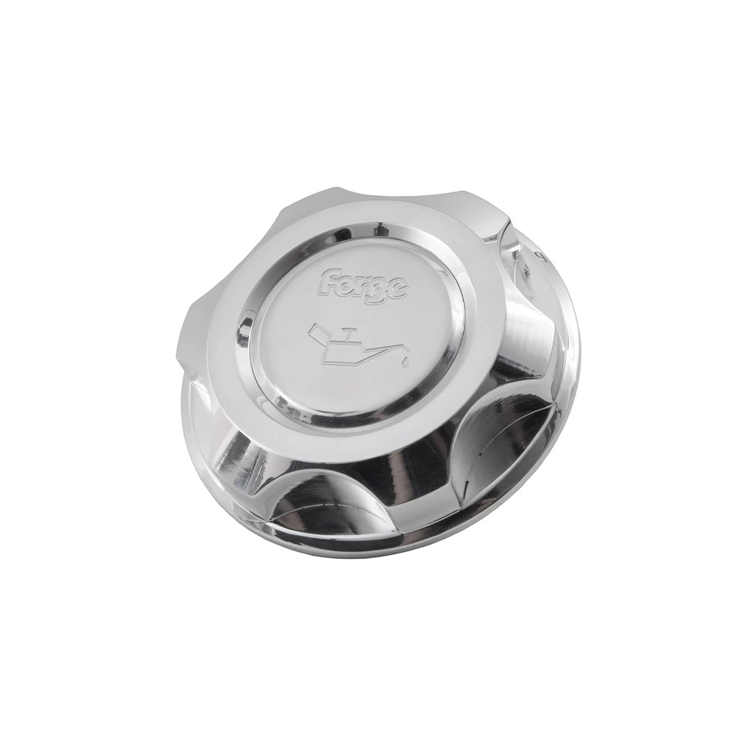 Forge Motorsport Engine Oil Cap Silver-Silver