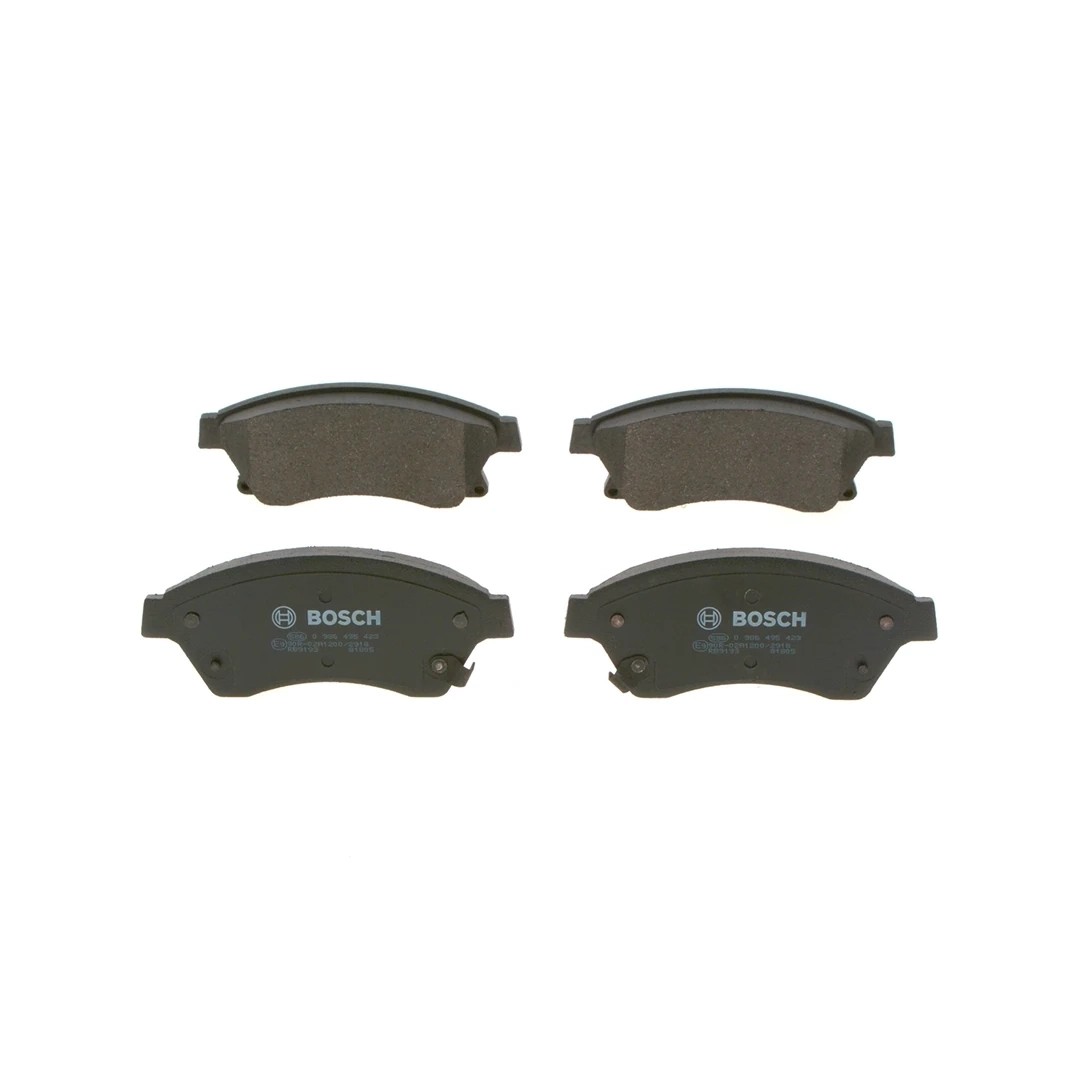 Bosch Opel Astra J BP2130 Front Brake Pad Set