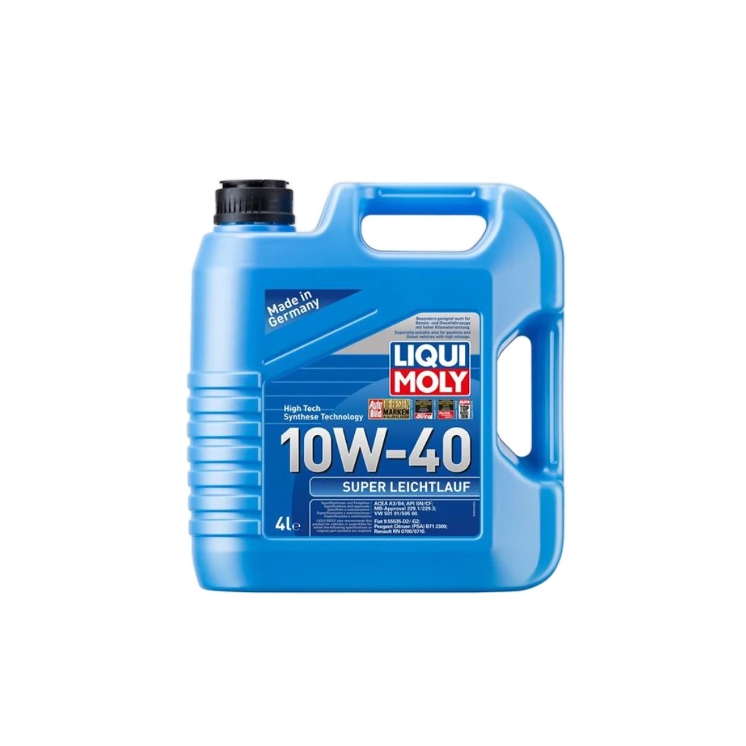 Liqui Moly 10W40 Super Synthetic SUPER LEICHTLAUF 4L Engine Oil 9504