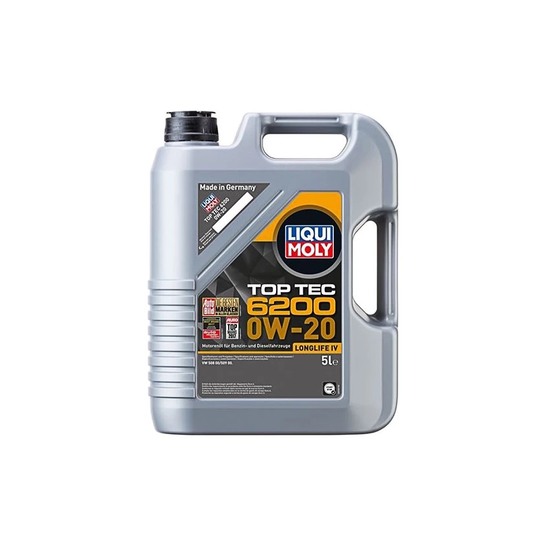 Liqui Moly 0W20 Top Tec 6200 5L Engine Oil 20789