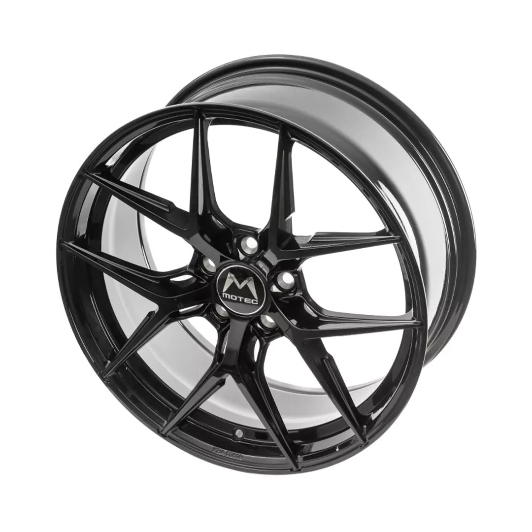 Motec MCR4 Ultimate Gloss Black 8,5x19 5x112 ET30 Ø65.5 Takım Jant (4 Adet)