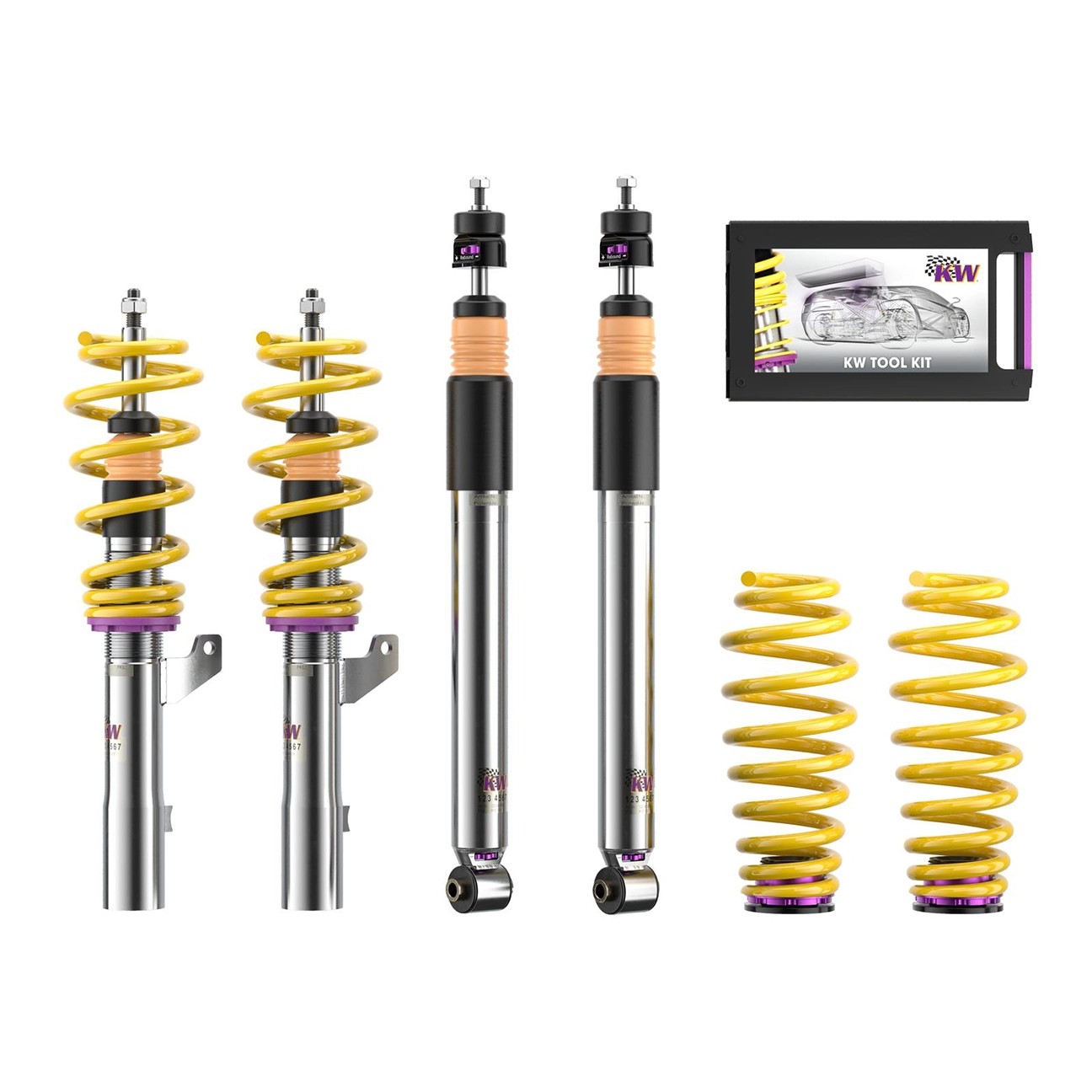 KW V3 - Audi S3 8V Without DCC Coilover
