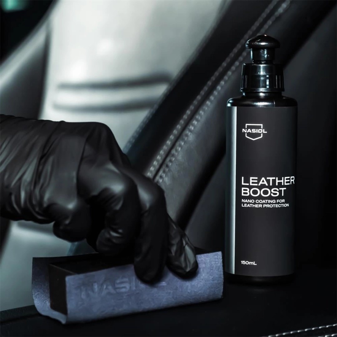 Nasiol Leatherboost 150ml Nano Coating and Maintenance Set for Leather Surfaces