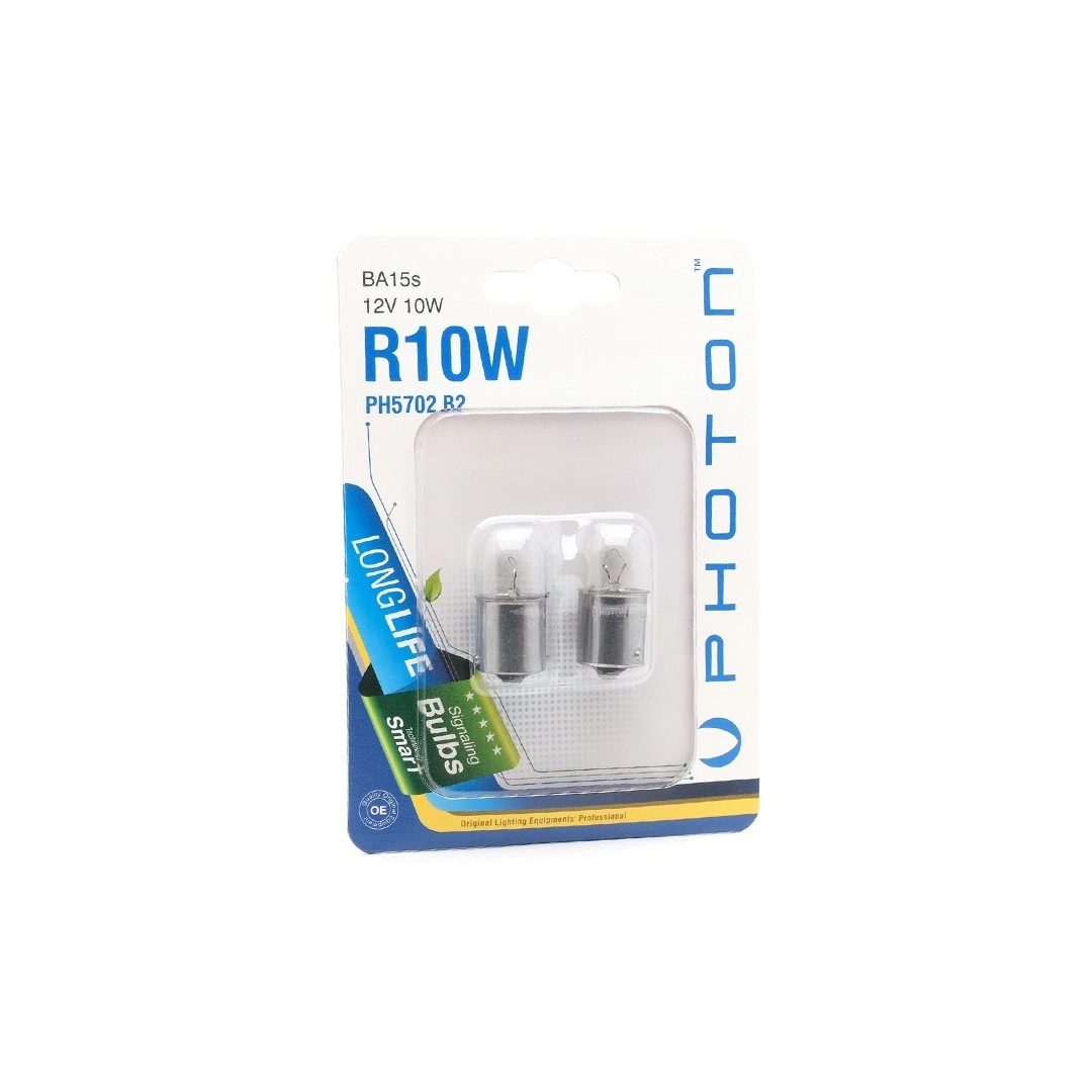 Photon R10W 12V 2'Li Minyatür Blister Ampul