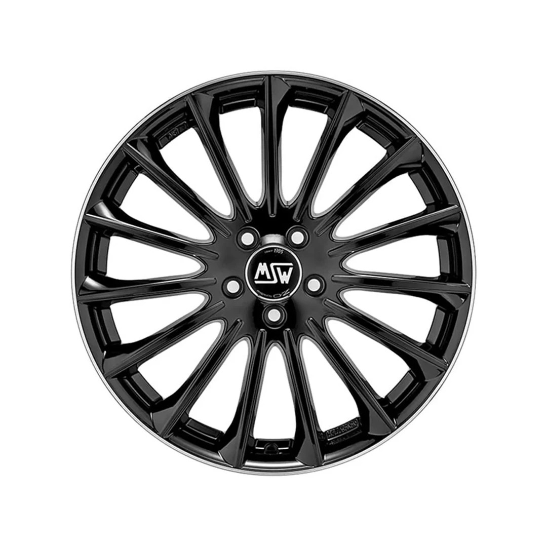 Msw-30 5x112 8,5x19 38 73,10 Gloss Black F/P 4-Piece Alloy Wheel Set