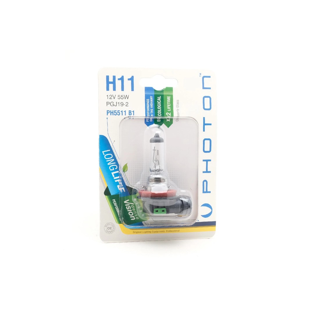 Photon H11 12V 55W Blister Bulb