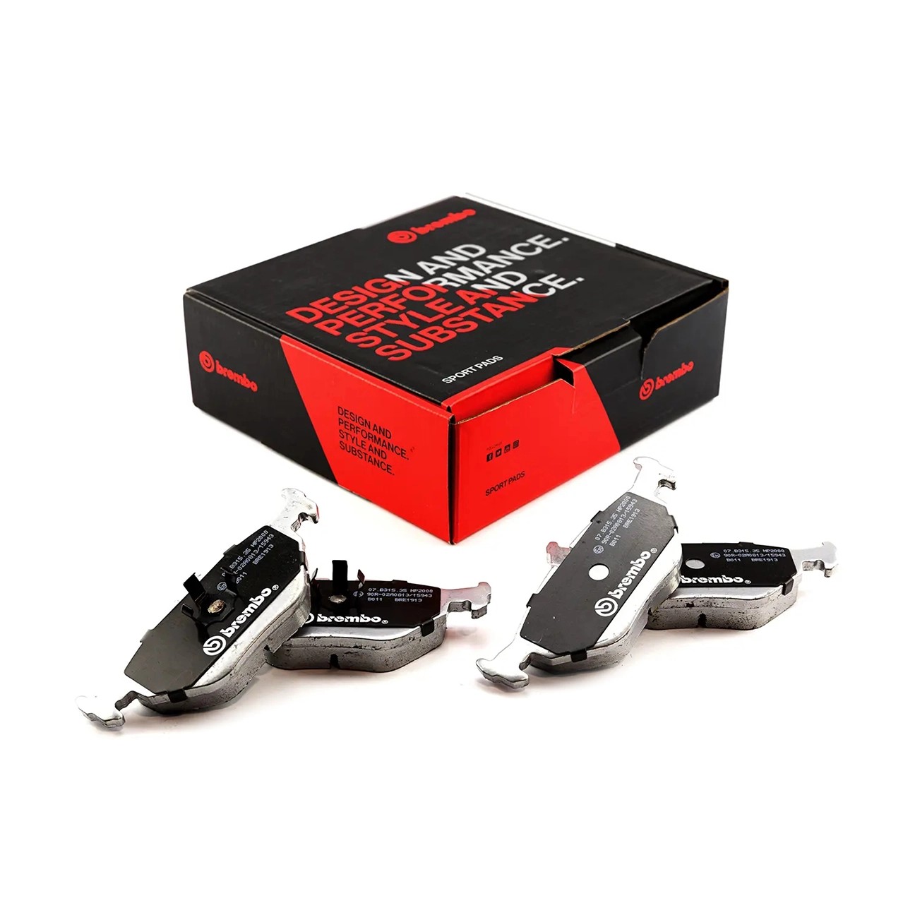 Brembo Arka Fren Balata Seti - Bmw 3 Serisi M3, 5 Serisi, 7 Serisi, Z3 - 07.B315.35