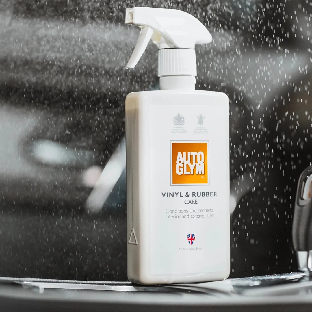 AutoGlym Vinyl Rubber Care 500ml Torpido-Trim-Plastik-Motor Bakım Sütü