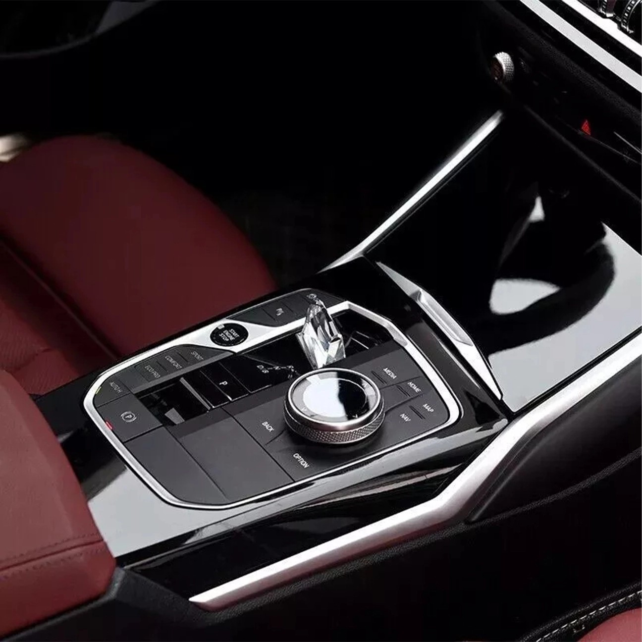 Bmw 3-4, i3-i4 Serisi Makyajsız Kasa Uyumlu Kristal Vites Topuzu