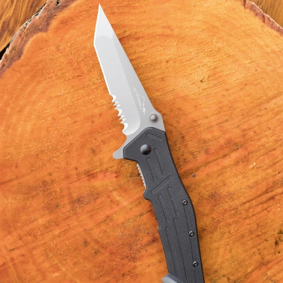 Nurgaz Alptuğ Campout Steel Pocket Knife NG C002