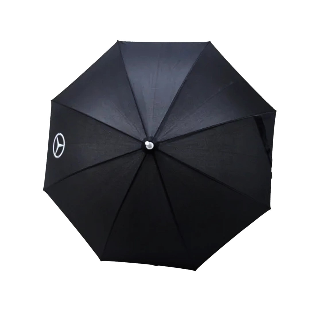 Mercedes-Benz Original Logo Black Stick Umbrella