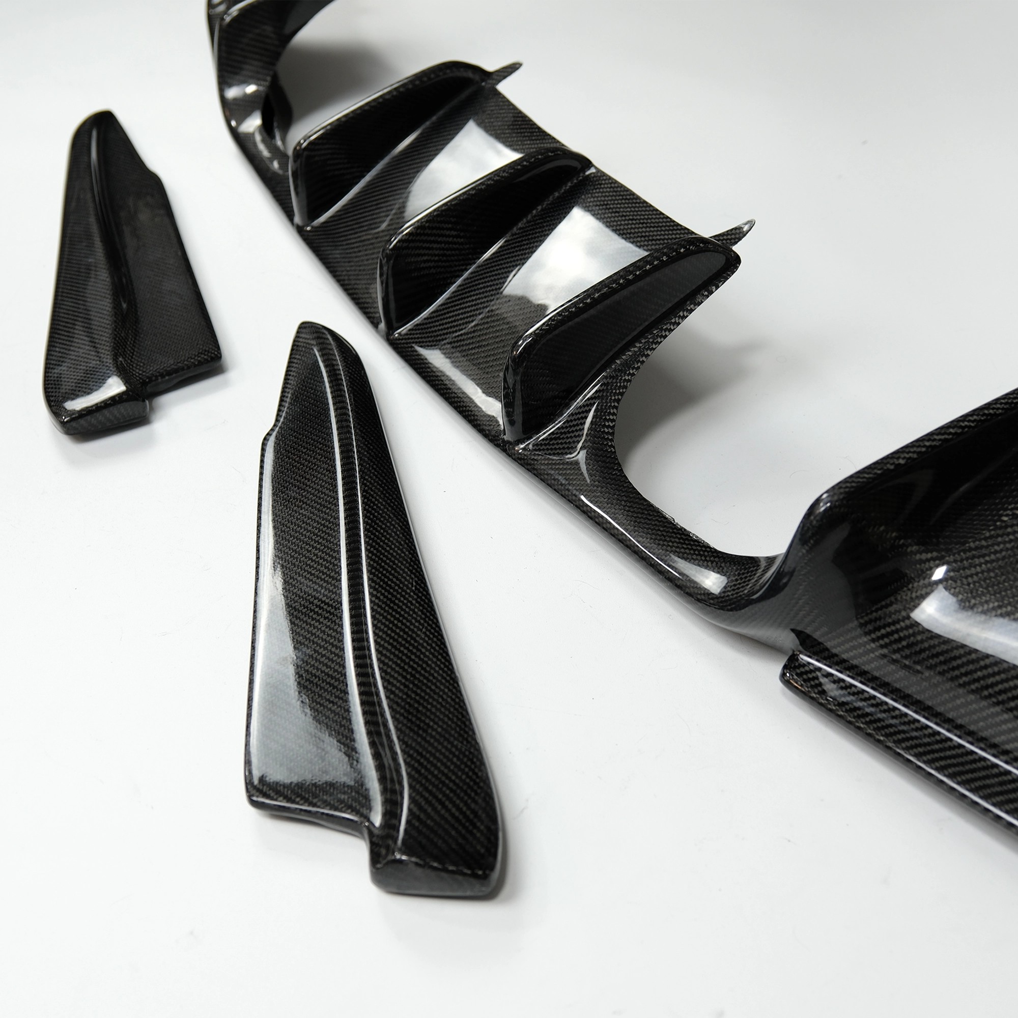 Drifton Bmw E90-E92-E93 M3 Karbon Diffuser Set