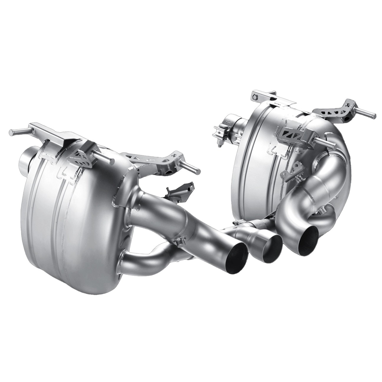 Akrapovic Slip-On Line Titanium Exhaust - Ferrari 458 Italia - 458 Spider