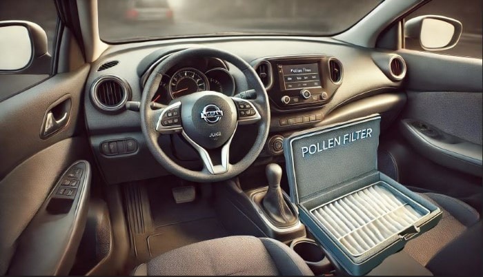 Nissan Juke Polen Filtresi Nerede?