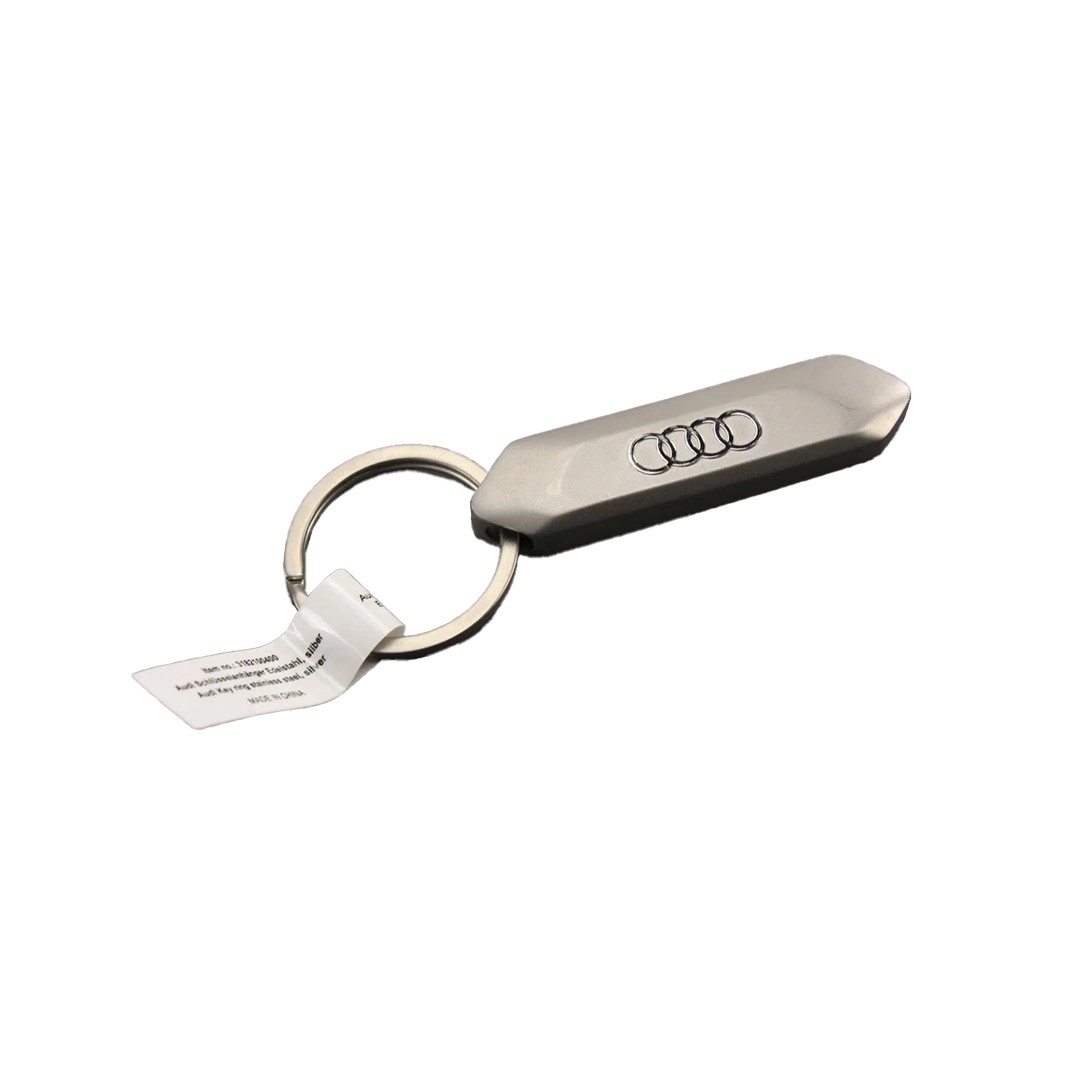 Audi Sport Stainless Steel Logo Keychain