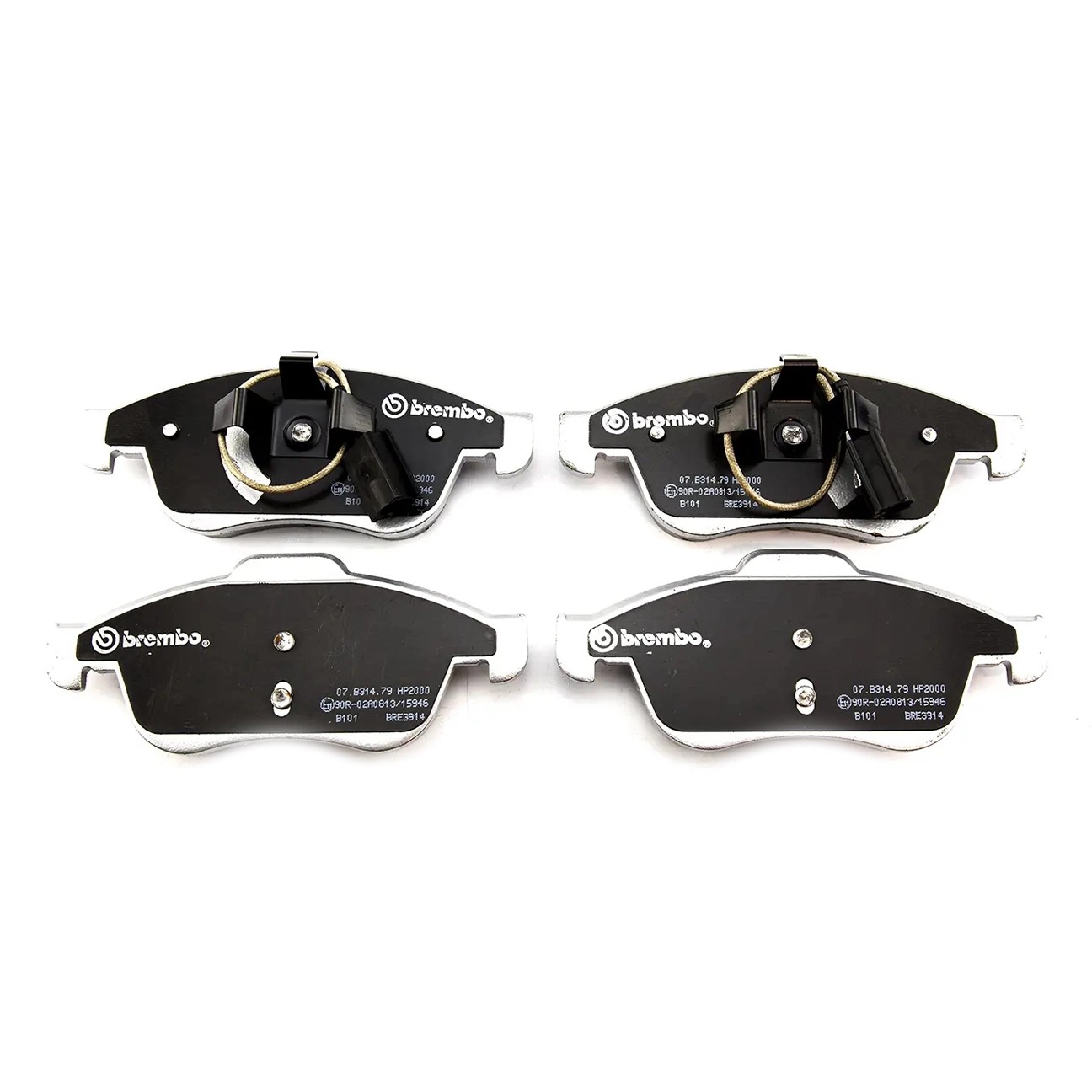 Brembo Ön Fren Balata Seti - Citroen Berlingo B9, C4 II, DS4, DS5 - Peugeot Partner, 5008 2008-2021 - 07.B314.79