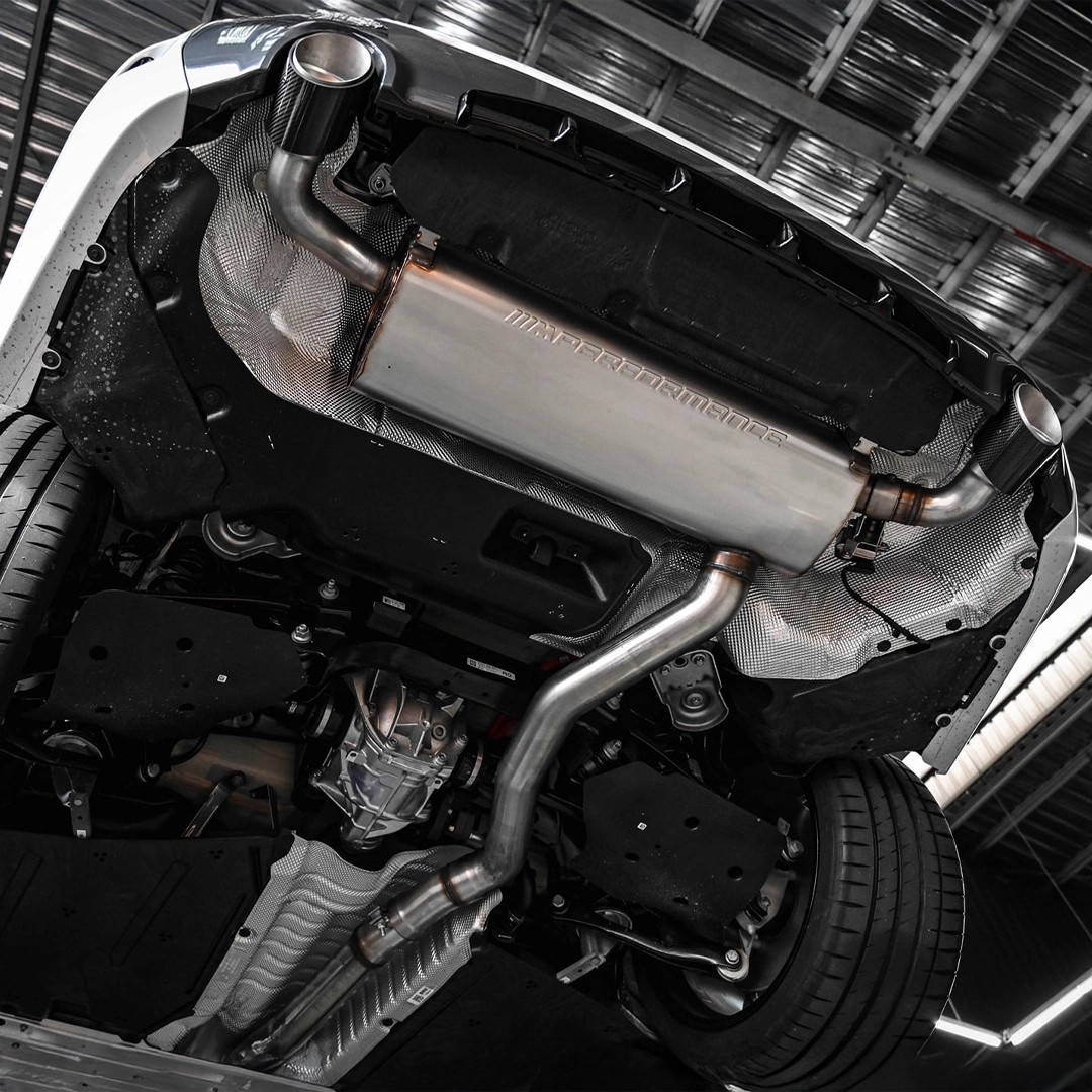 Bmw M Performance G20 - G22 Orijinal Sport Arka Susturucu 