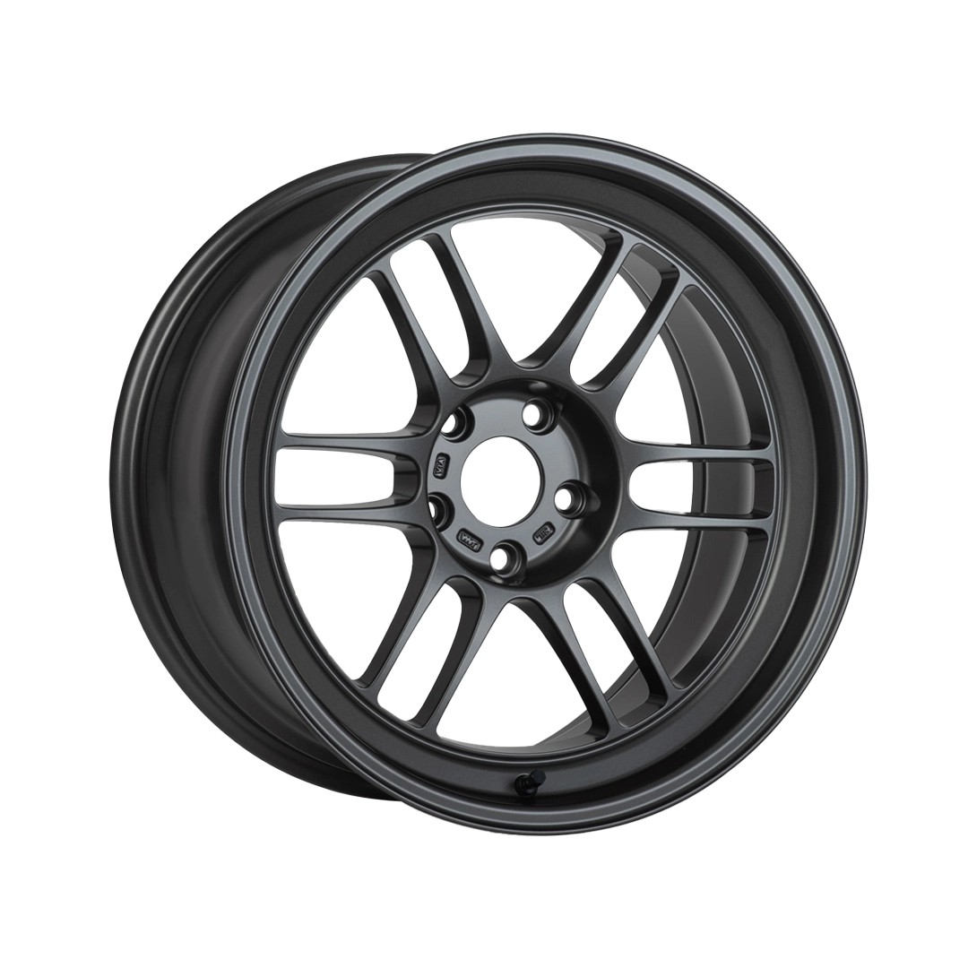 Enkei RPF1 17x8 - 5x100 ET45 - Matte Black Wheel Set (4 pieces)