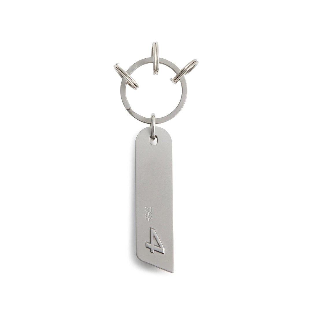 Bmw 4 Series Metal Silver Keychain