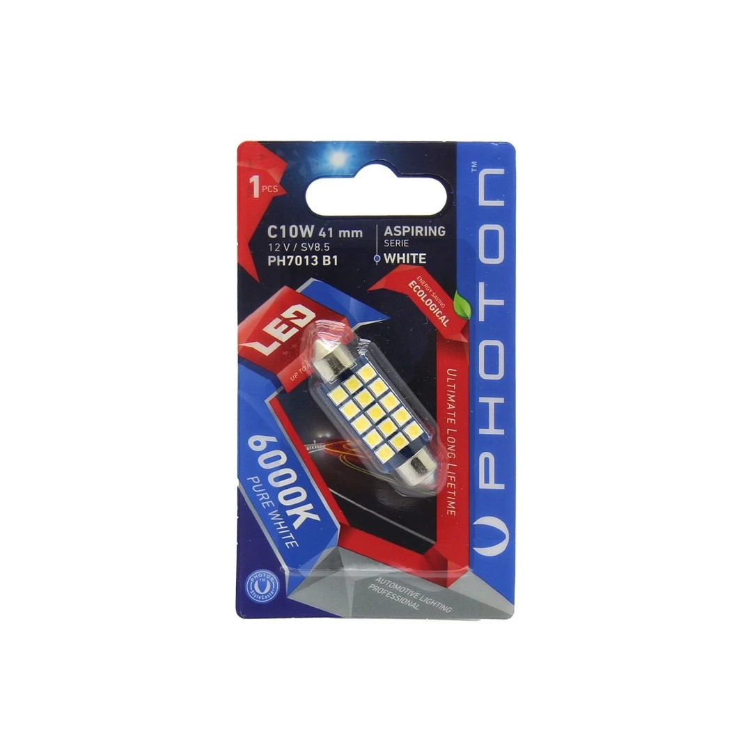 Photon C10W 12V Canbus 8-Piece 41mm Soffit Single Blister Led