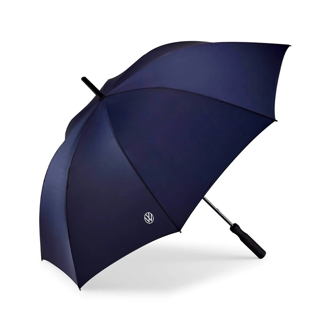 Blue Umbrella with Volkswagen Logo