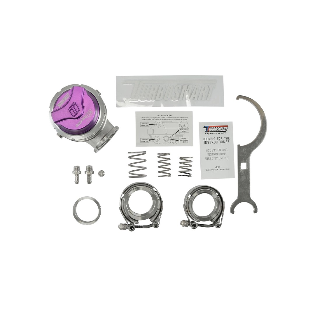 GenV CompGate40 14psi External Wastegate (Purple)