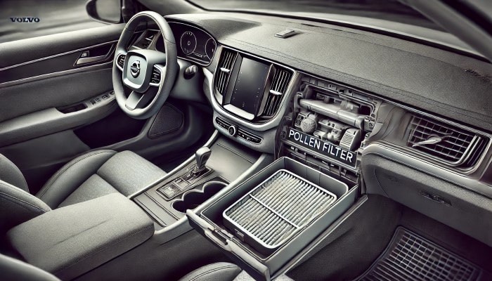Volvo S60 Polen Filtresi Nerede?