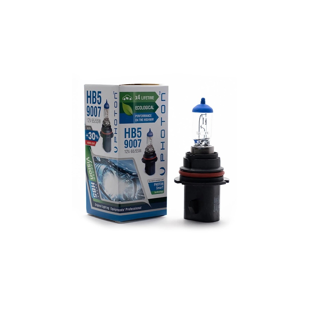 Photon Hb5 12V 65/55W 9007 Pr LL +%30 Fazla Işık Halojen Serisi Ampul