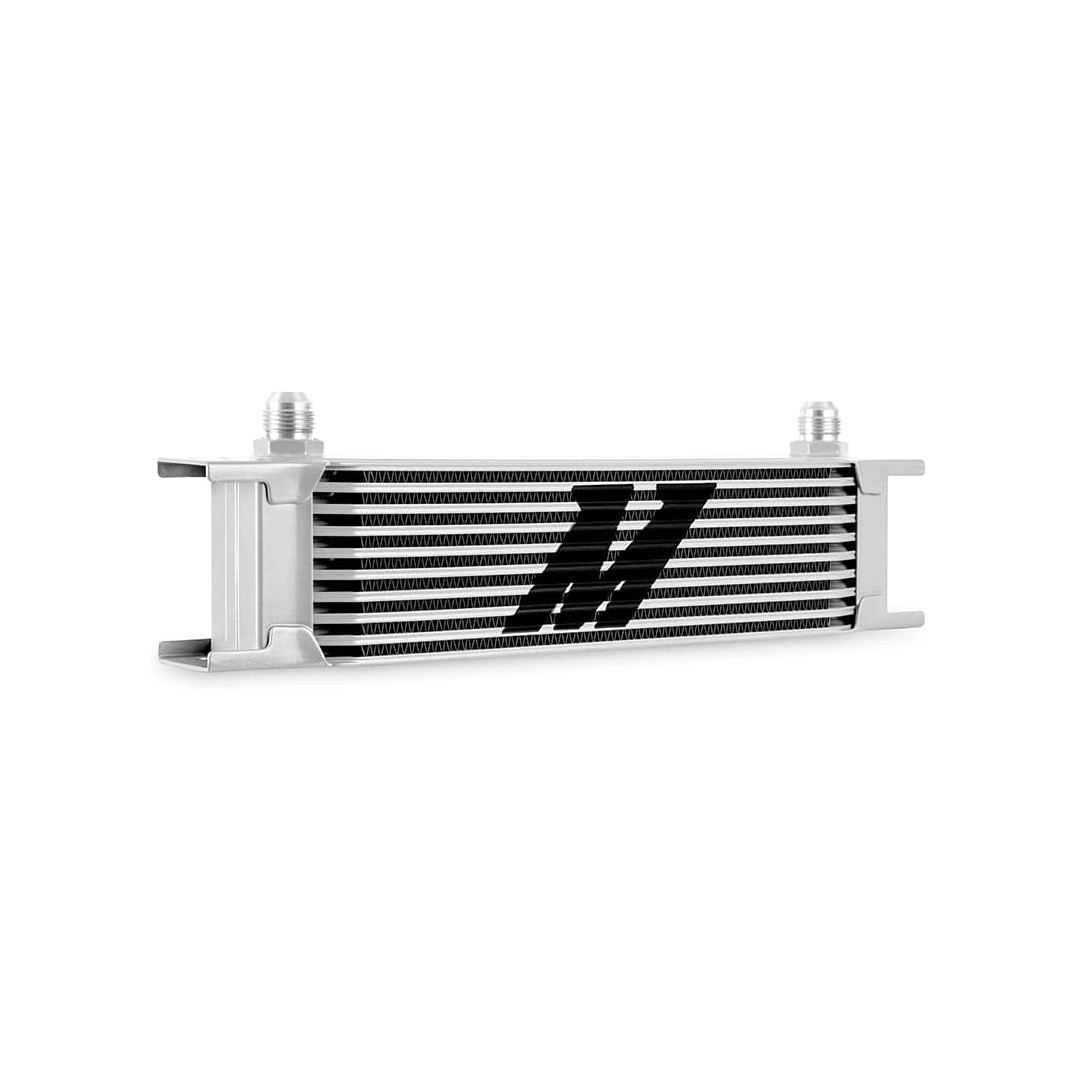 Mishimoto Universal 10-Row Oil Cooler -8AN - Silver