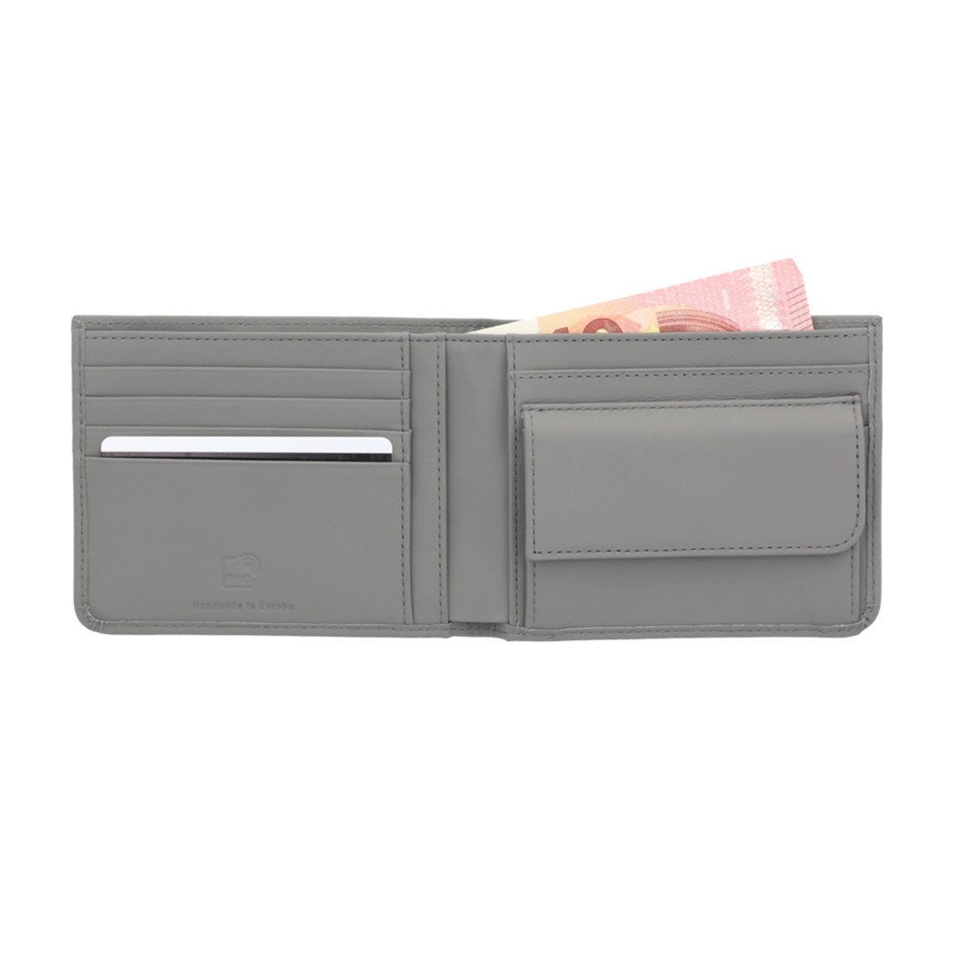 Mercedes-Benz Gray Leather Wallet