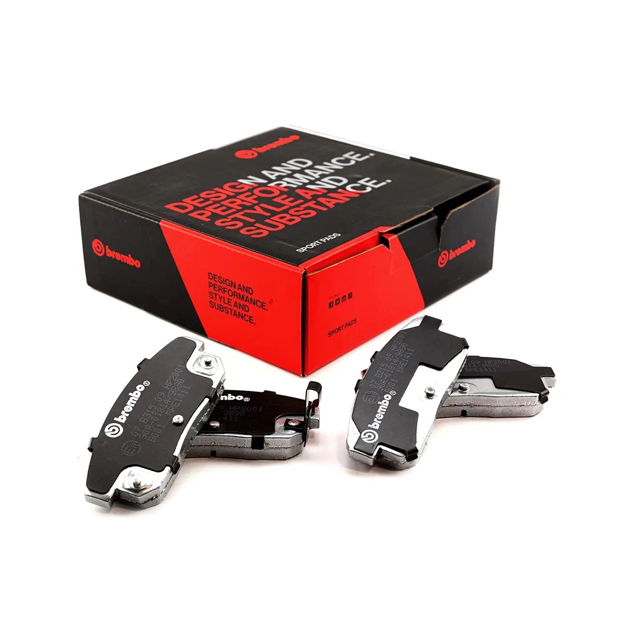 Brembo Arka Fren Balata Seti - Mazda RX-8, Nissan Maxima, Primera, Suzuki Ignis - 07.B315.09