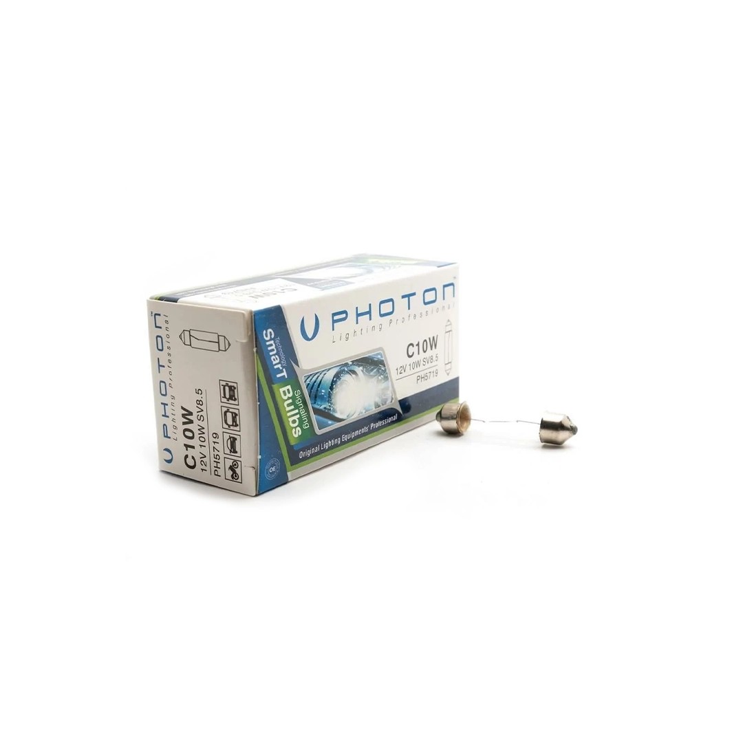 Photon C10W 12V 41Mm. Soffit Miniature Bulb