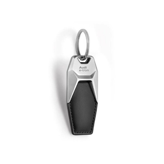 Audi Sport E-Tron Metal-Leather Keychain 3181900620