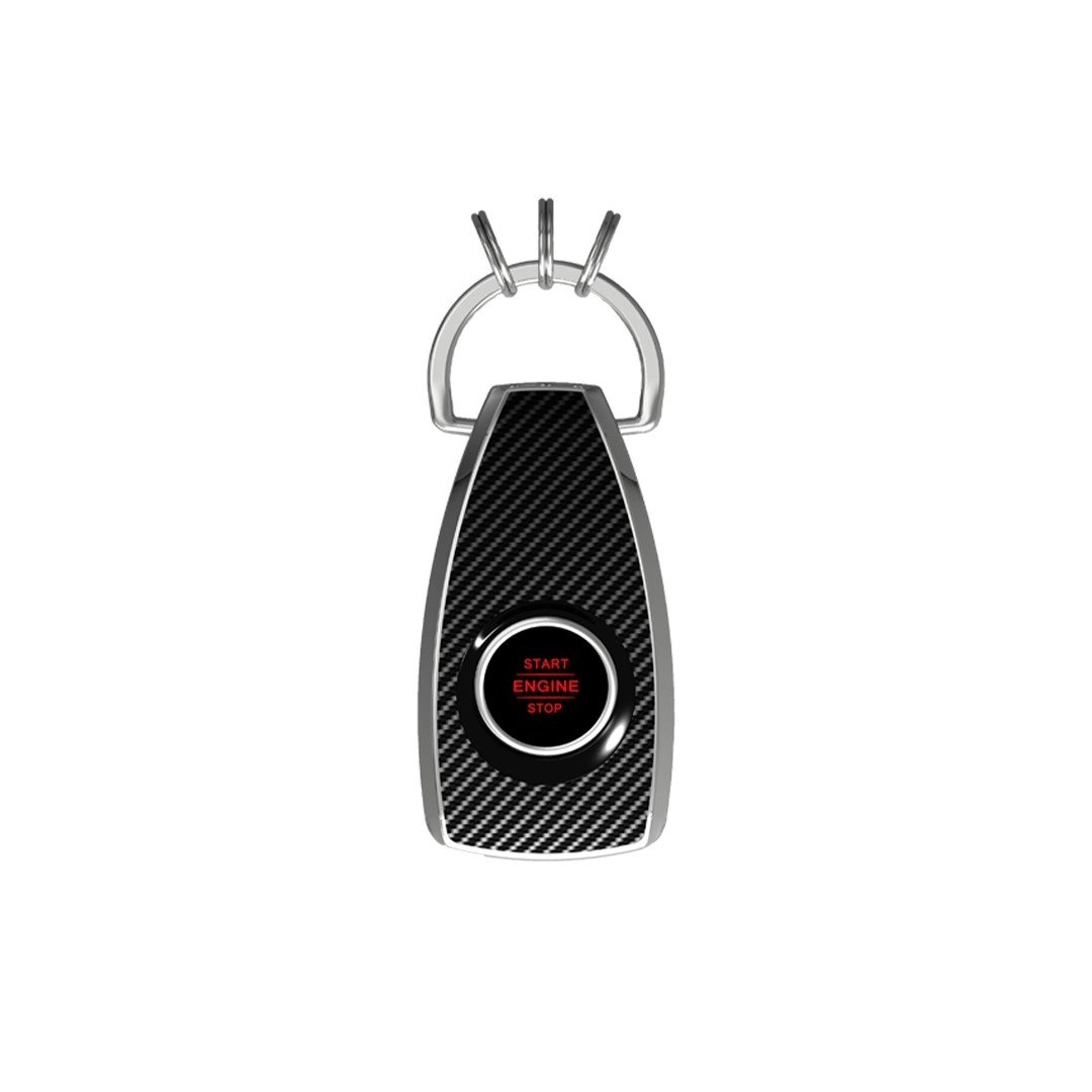 Mercedes-Benz AMG Start-Stop Illuminated Carbon Keychain