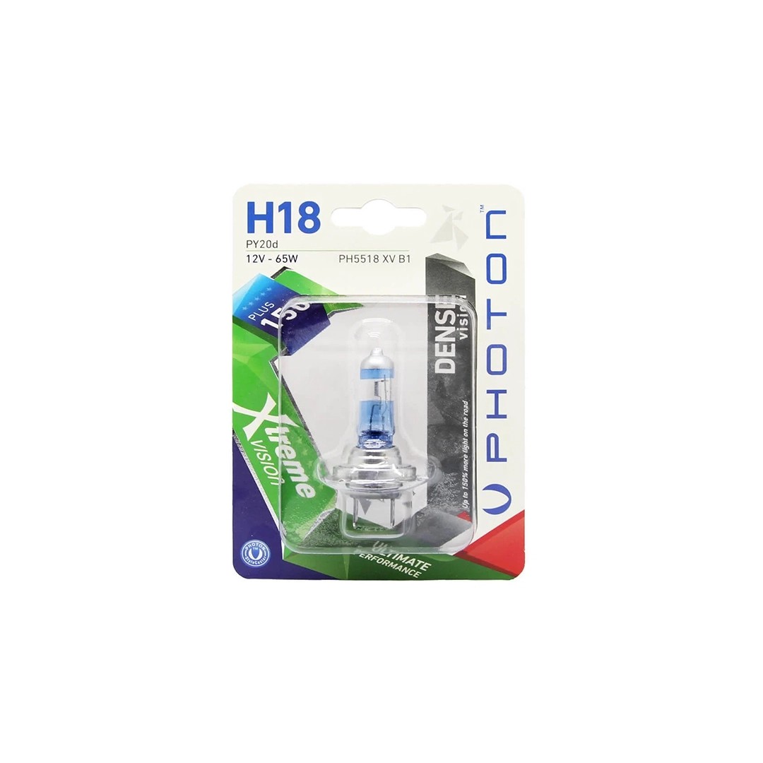 Photon H18 12V 65W Xtreme Vision +%150 Fazla Işık Tekli Blister Ampul