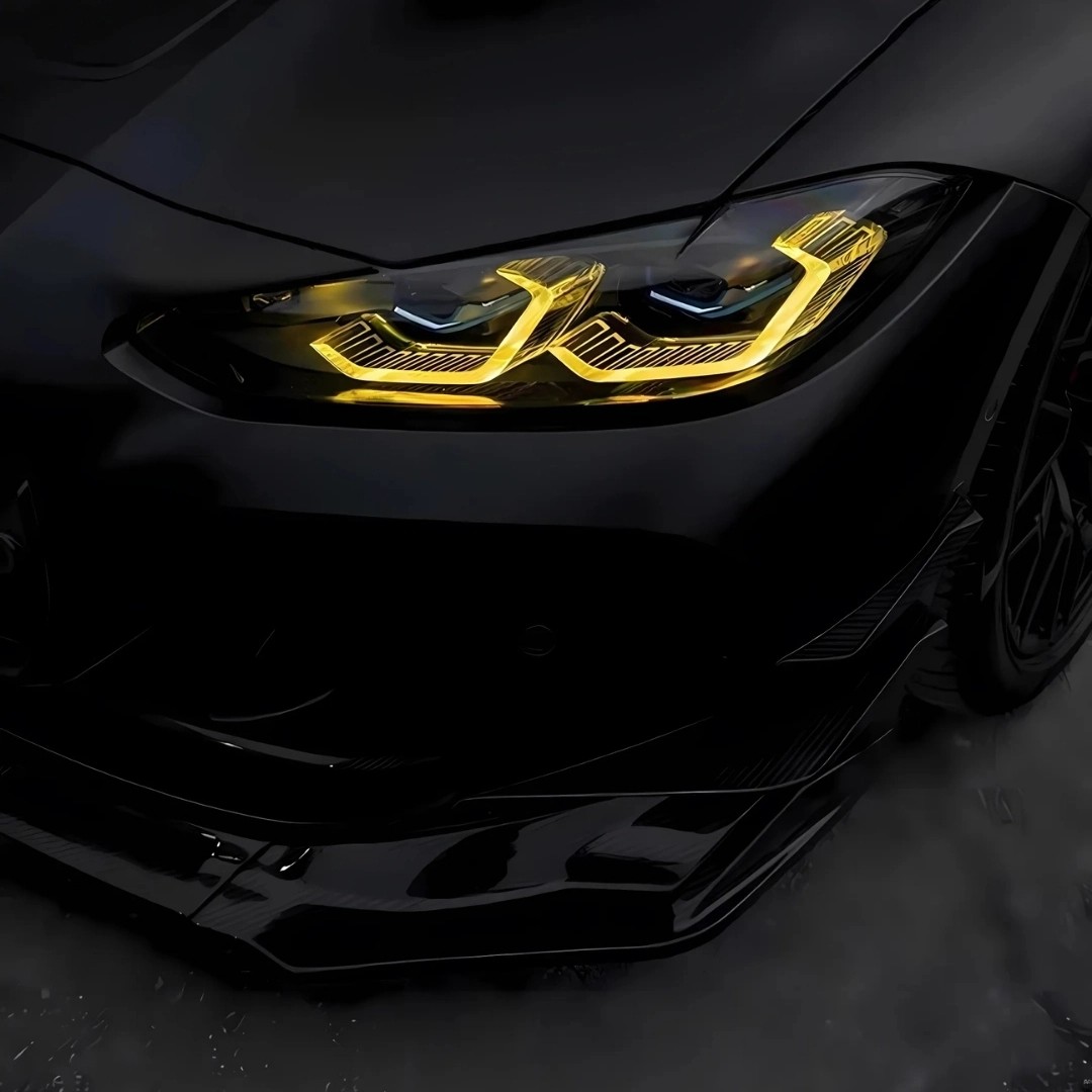 Ram2 Project Bmw G80 M3 / G82 G83 M4 2021 ve Sonrası Yellow DRL Led