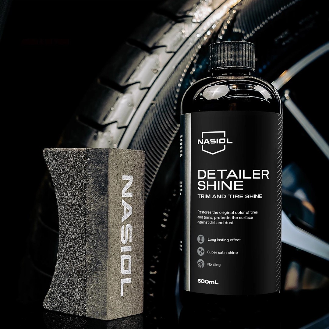 Nasiol Detailershine 500ml Trim and Tire Shine