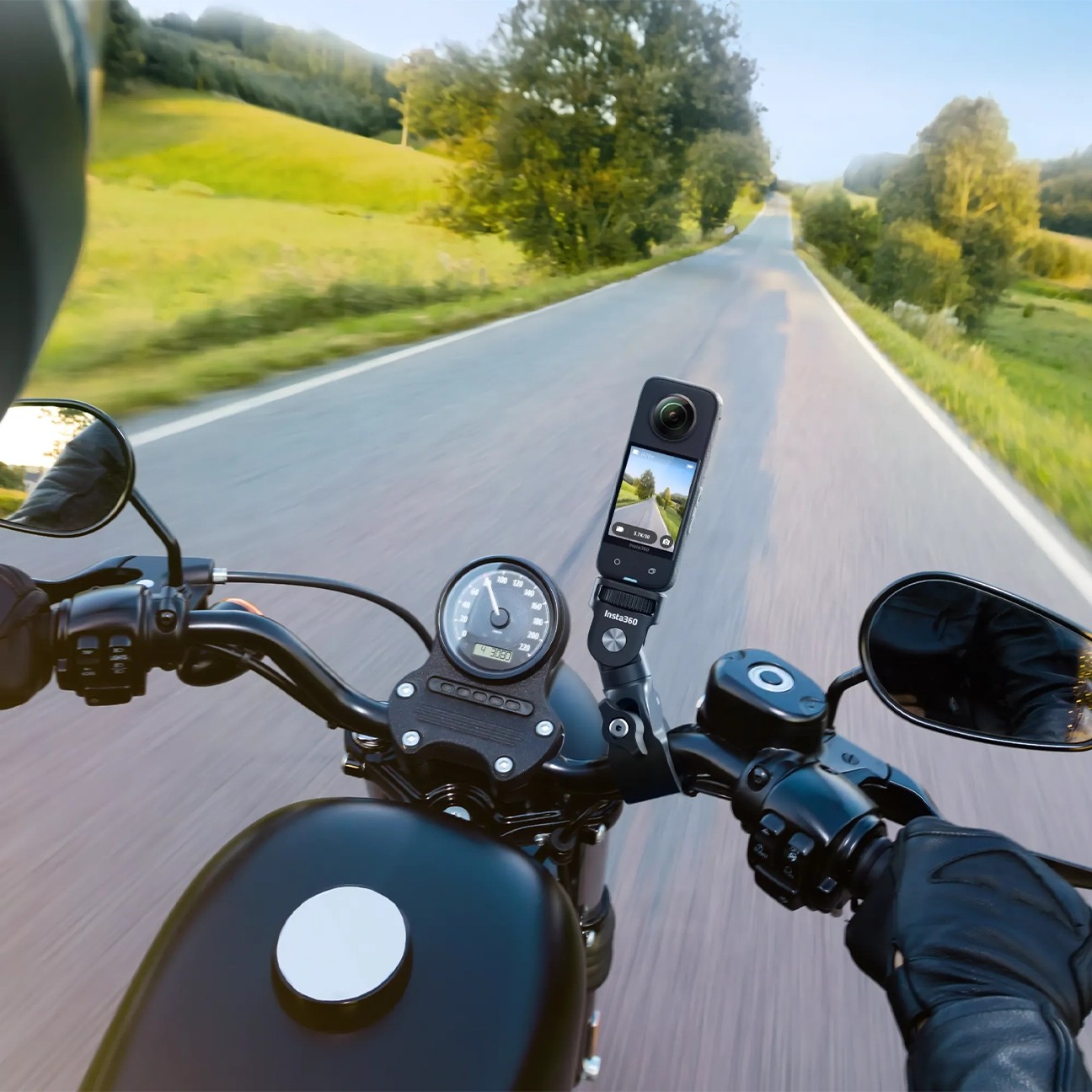Insta360 Motosiklet Bundle Kit - Kamera Tutucu