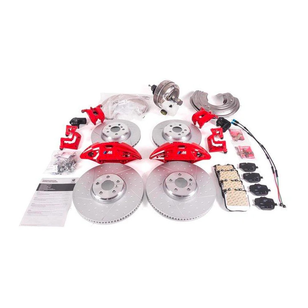 Bmw G20 G21 18" M Performance Retrofit Sport Brake Kit - Red (318d, 320i, 330e & M340iX)