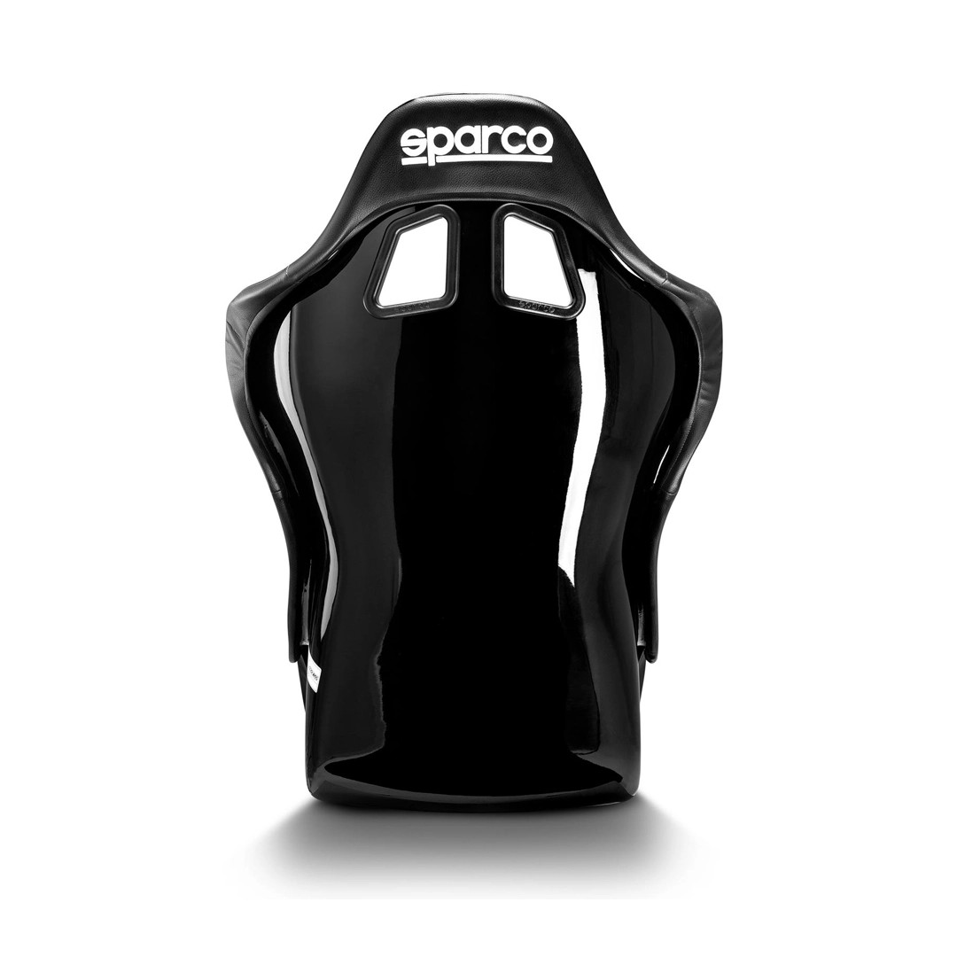 Sparco Grid Q Deri Yarış Koltuğu – FIA Onaylı (Siyah)