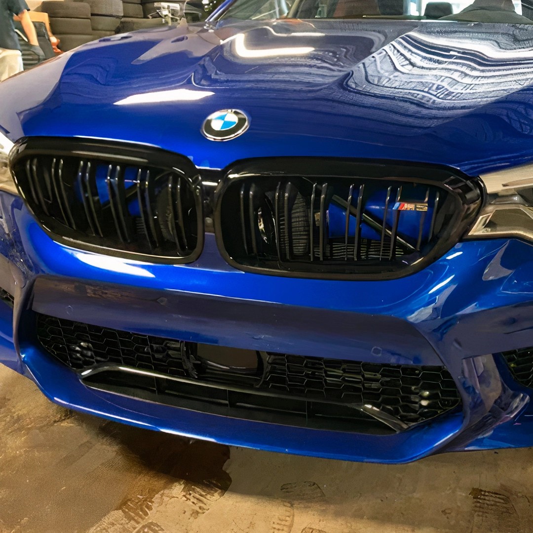 Project Gamma Bmw M8 / M5 F90-F91-F92-F93 Blue Intakes & Blue Filter Kit