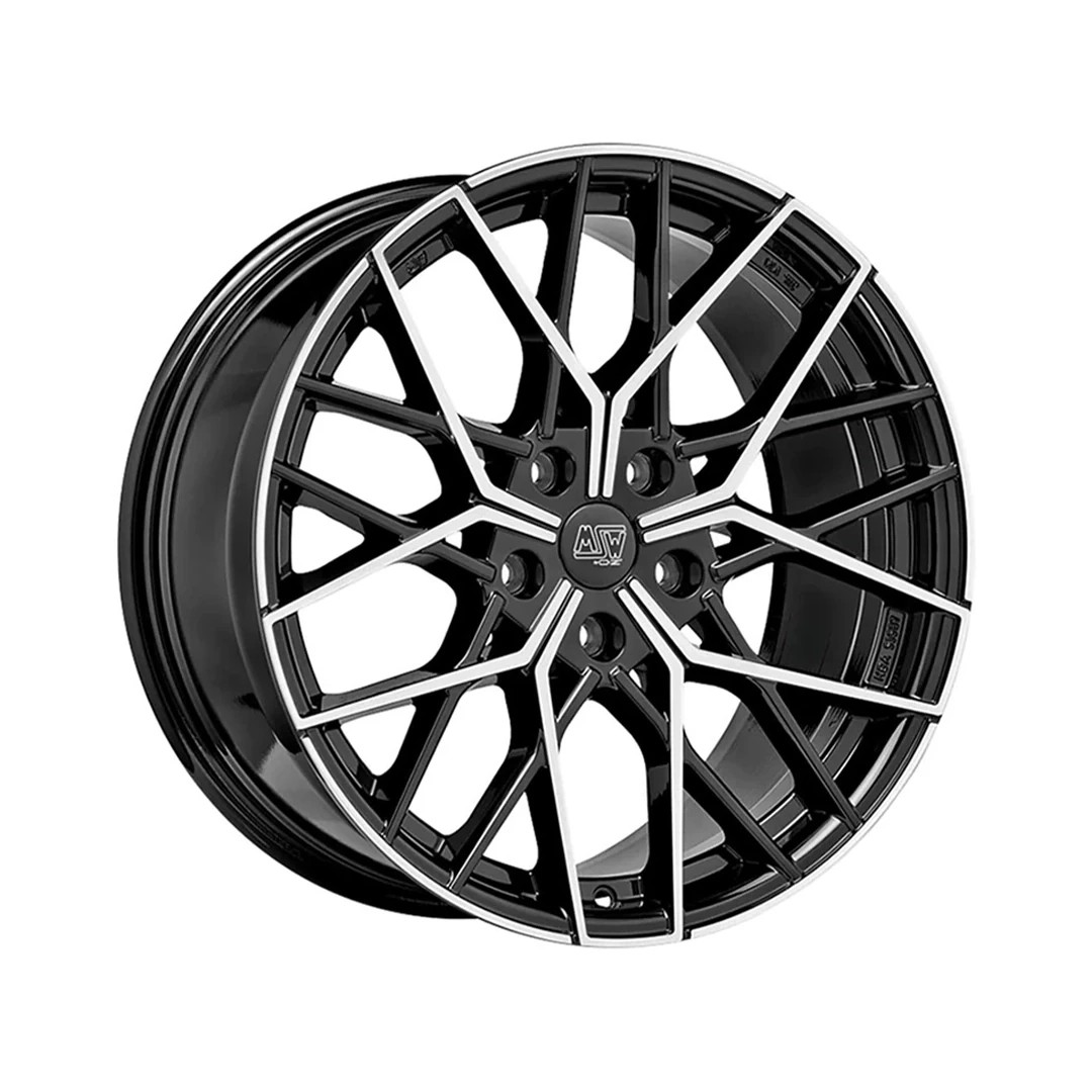 Msw-74 5x112 8,5x18 40 73,1 Gloss Black Polish Takım Jant (4 Adet)