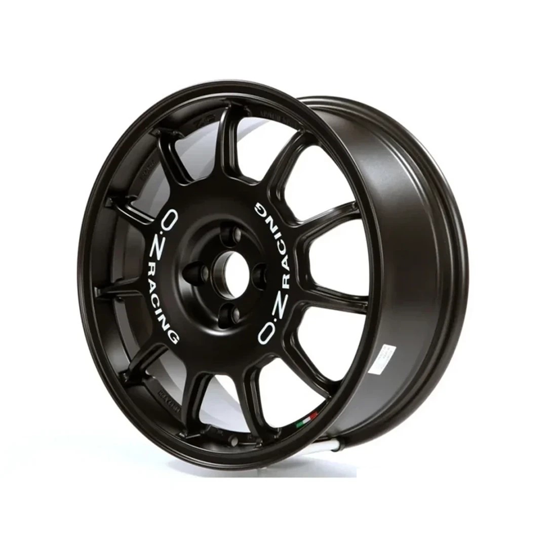 OZ Racing Leggenda Matte Black 4x100 7x17 ET37 4-Piece Wheel Set