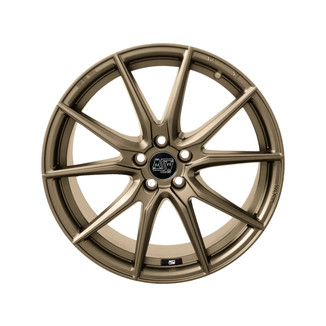 MSW DR1 8x18 5x114,3 ET-45 Rally Bronze-18K9 4-Piece Alloy Wheel Set