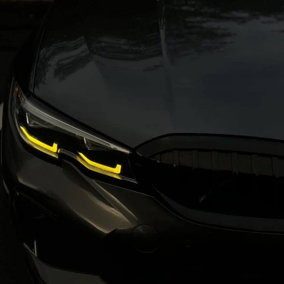 Ram2 Project Bmw G20 3 Serisi 2018-2019 Yellow DRL Led (Lazer Olmayan Model)