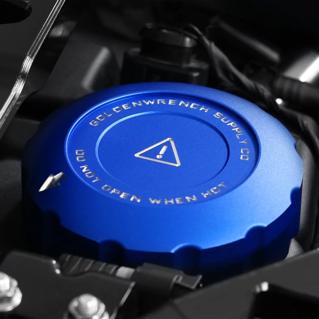 Goldenwrench Bmw S58 Motor (2021+) Blackline Mavi Kapak Seti – Yağ & Su Deposu Kapakları -  Cup Cover