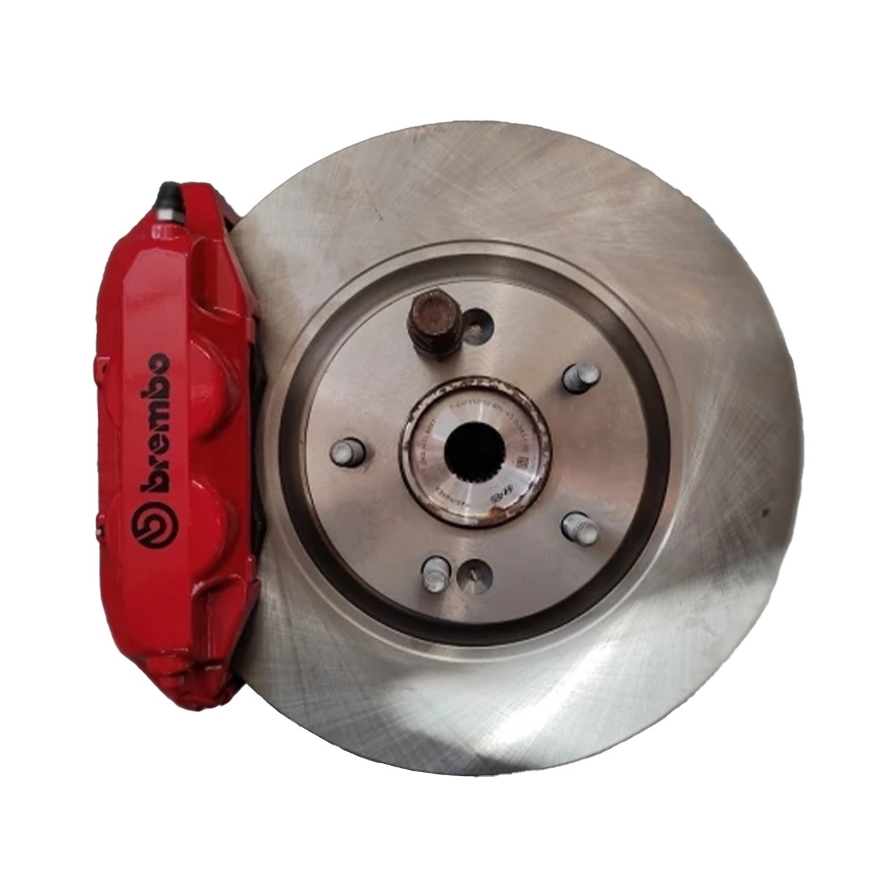 K-System Hyundai i20N Brembo 4 Piston 320x28mm Fren Dönüşüm Kiti – Clio 3 RS Kaliperli (Kırmızı)