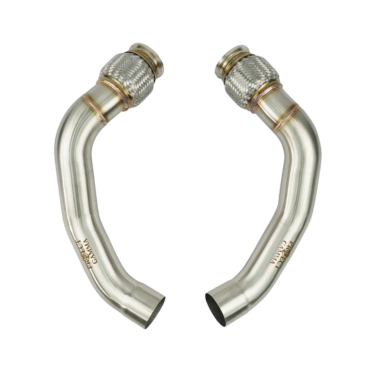 Project Gamma Bmw M5 / M8 F90-F91-F92-F93 Cilalı - Secondary Downpipes